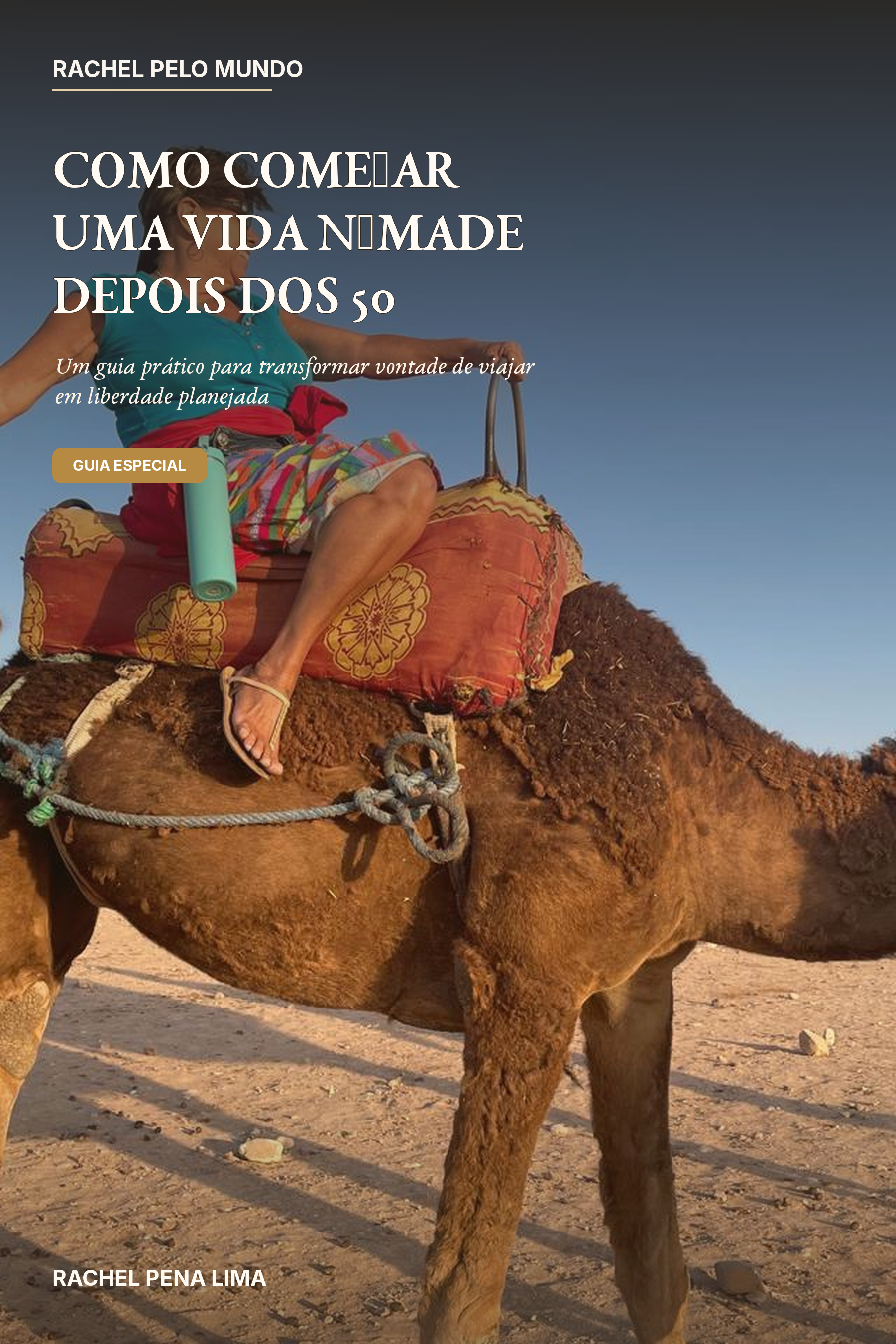 Capa do e-book Como Começar uma Vida Nômade Depois dos 50