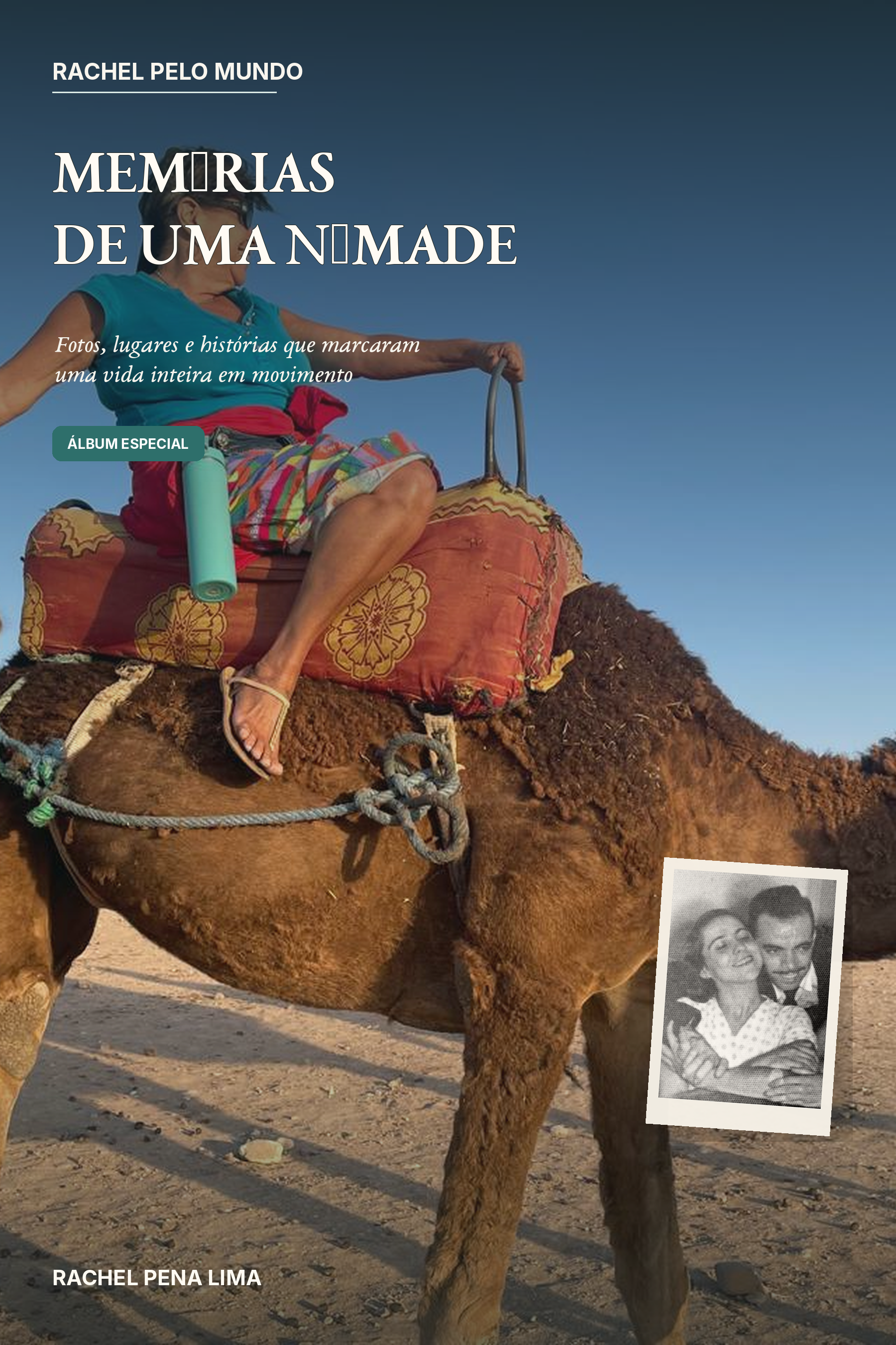 Capa do e-book Memórias de uma Nômade